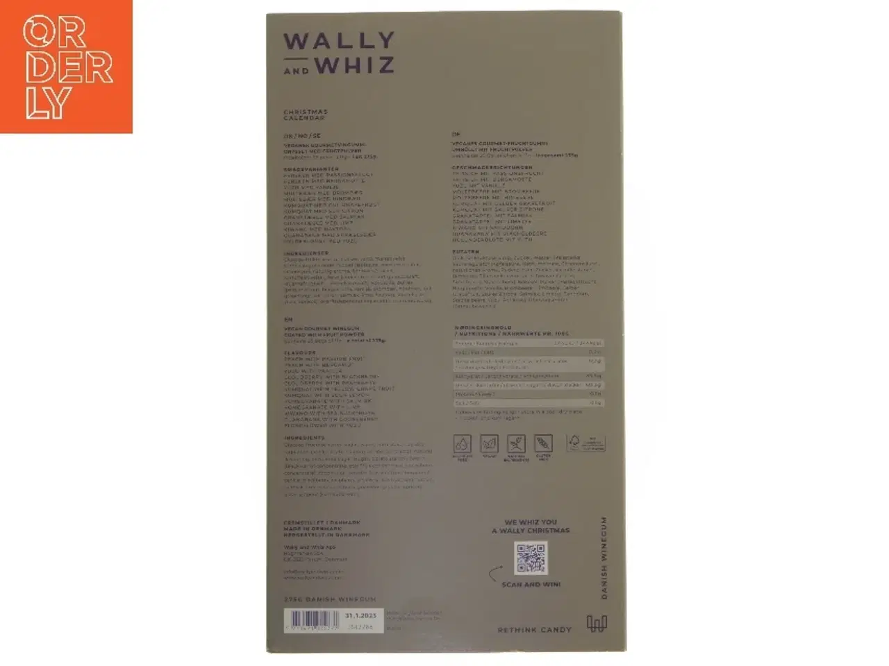 Billede 3 - Wally and Whiz julekalender fra Wally And Whitz (str. 32x18 cm)