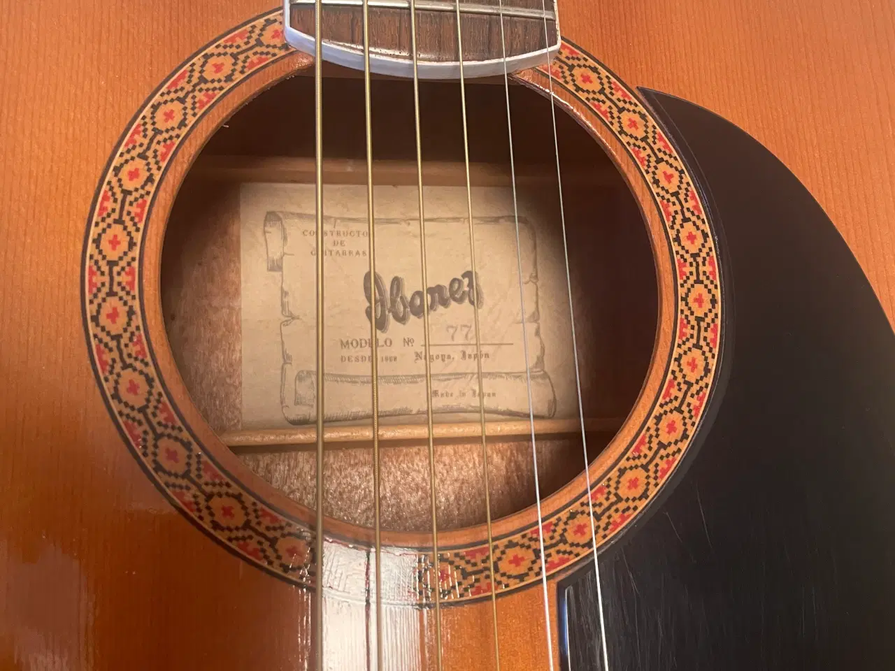 Billede 3 - Ibanes guitar bygget i Japan