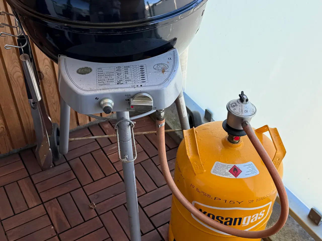 Billede 2 - 48 cm gasgrill mrk. European Outdoorchef