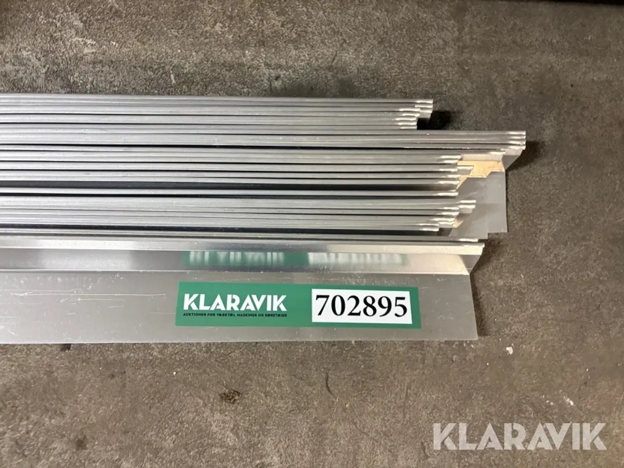 Billede 10 - Stål og alu-skinner - 46 styk