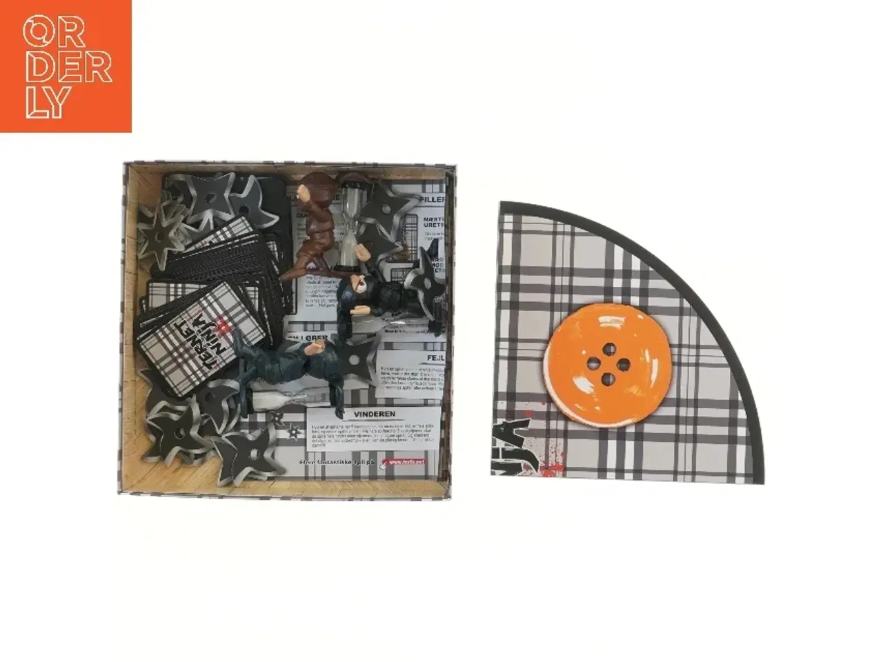 Billede 2 - Ternet Ninja brætspil fra Tactic (str. 25x25 cm)