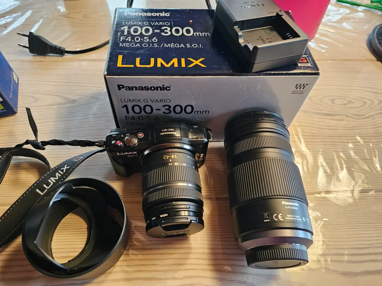 Billede 2 - Panasonic Lumix GF3 og Lumix H-FS100300.. Ny pris