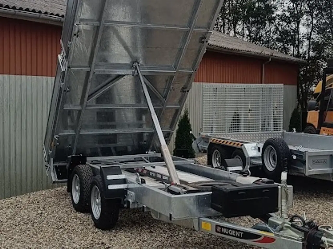 Billede 4 - Nugent T3718H tip trailer Klar til leveringen