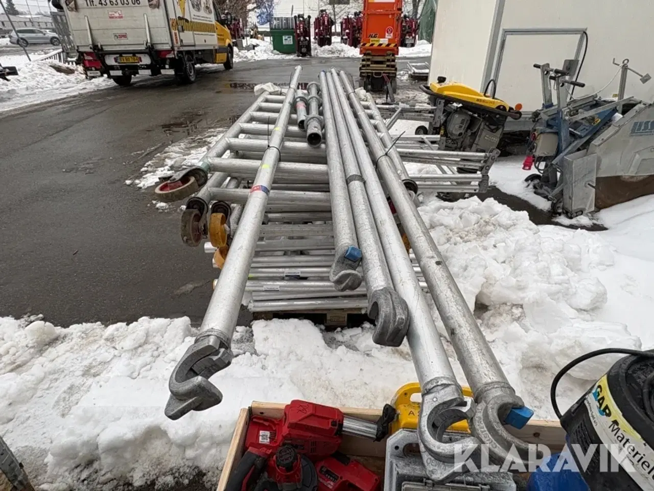 Billede 8 - Assorterede stilladsdele - 1 palle