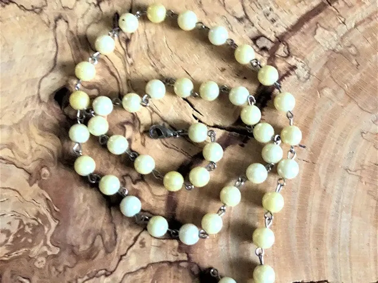 Billede 5 - PERLEKÆDE - Halskæde med perler