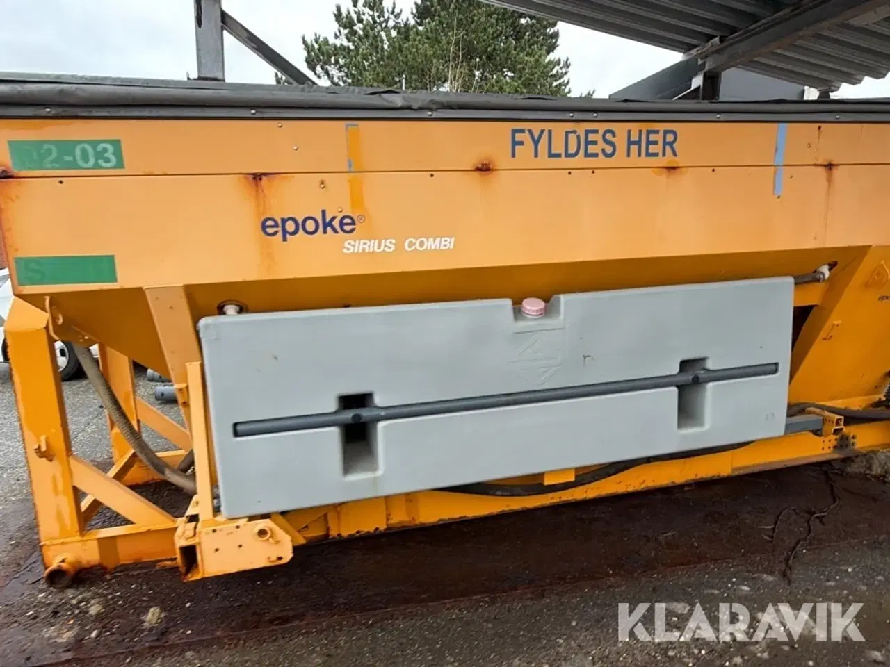 Billede 8 - Sirius combi salt spreder Epoke SW4400 Sirius Combi