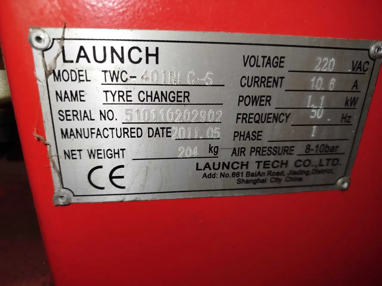 Billede 5 - Dækmaskine