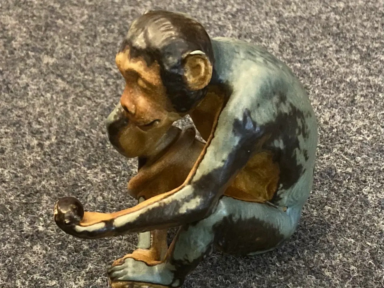 Billede 1 - Bing og Grøndahl abe med skildpadde