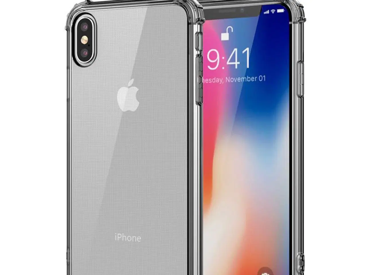 Billede 3 - Silikone Cover til iPhone – Stødsikkert & Gennemsi