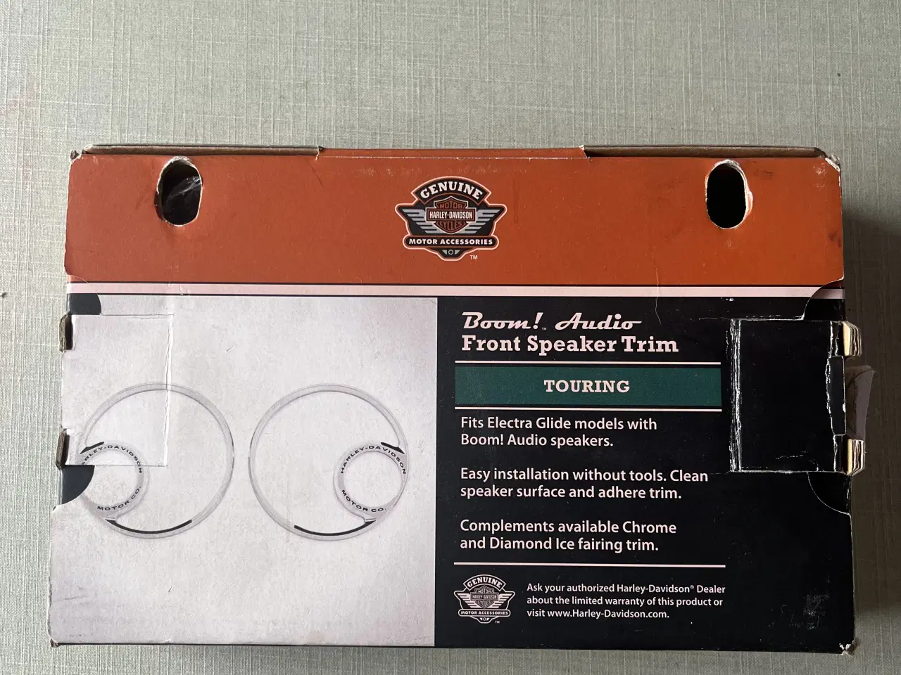 Billede 6 - Højtalertrim krom, Harley-Davidson