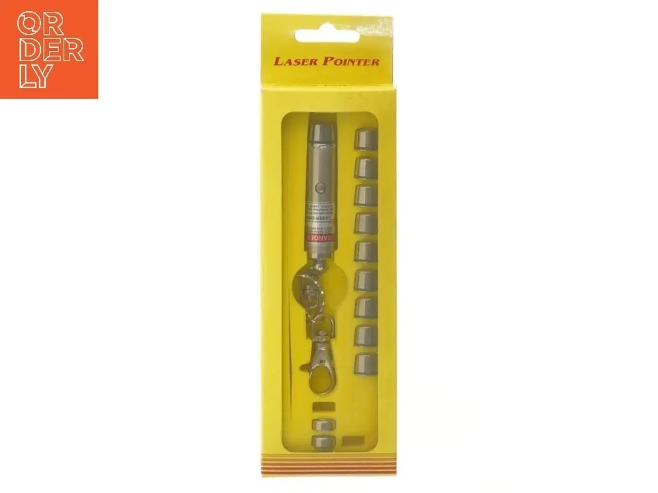 Billede 1 - Laserpointer med udskiftelige hoveder (str. 18 cm)