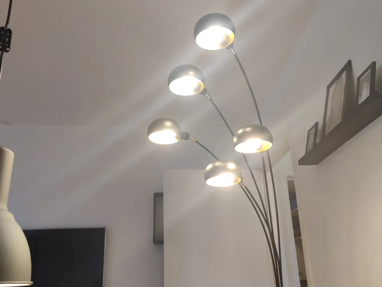 Billede 2 - Design gulvlampe med 5 arme