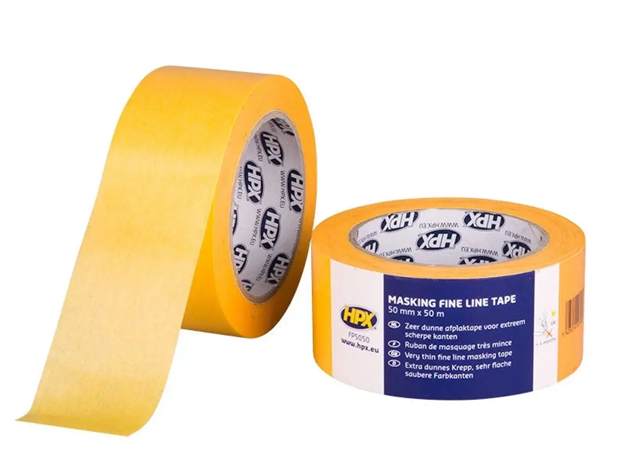 Billede 1 - HPX Afdækningstape Orange 50mm x 50m