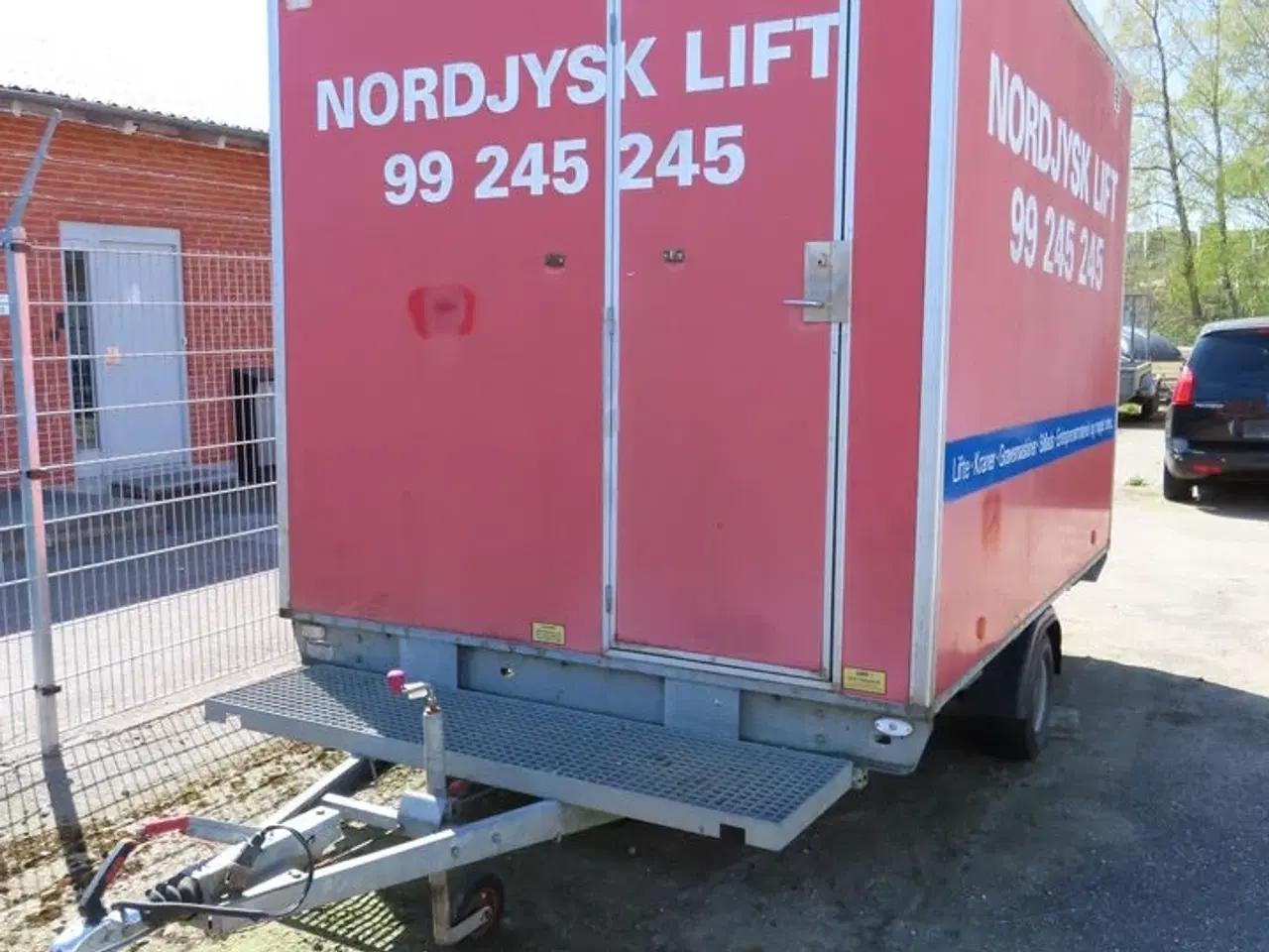 Billede 2 - Skurvogn SCANVOGN 750 1-AKSEL (Årgang 2007)