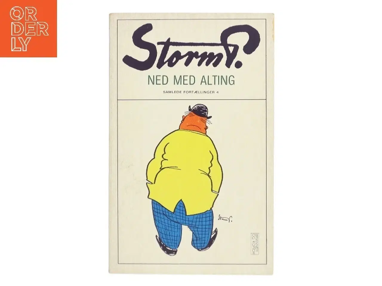 Billede 1 - Storm P. bog - Ned med alting fra Borgen