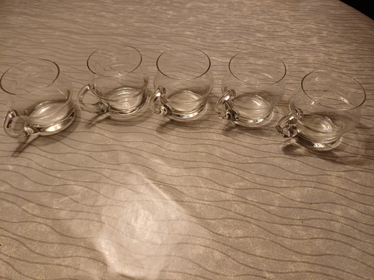 Billede 2 - Glaskopper til gløgg /varme drikke