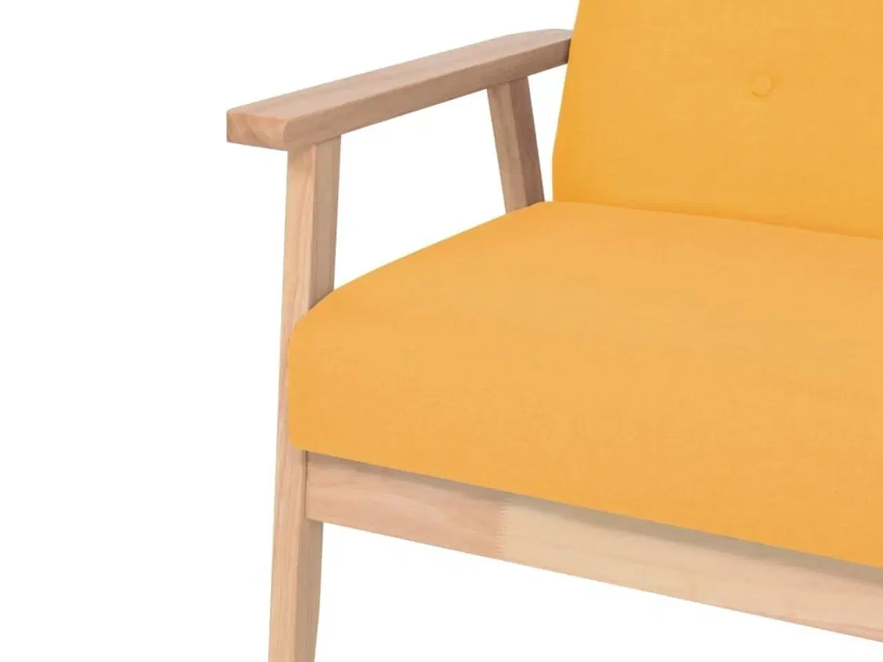Billede 4 - 3-personers sofa stof gul