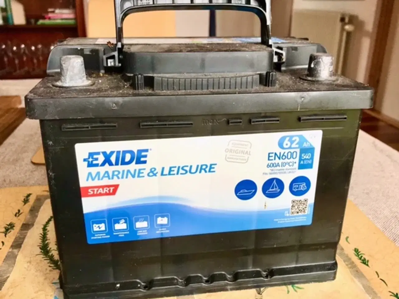 Billede 1 - EXIDE bådsbatteri EN 600