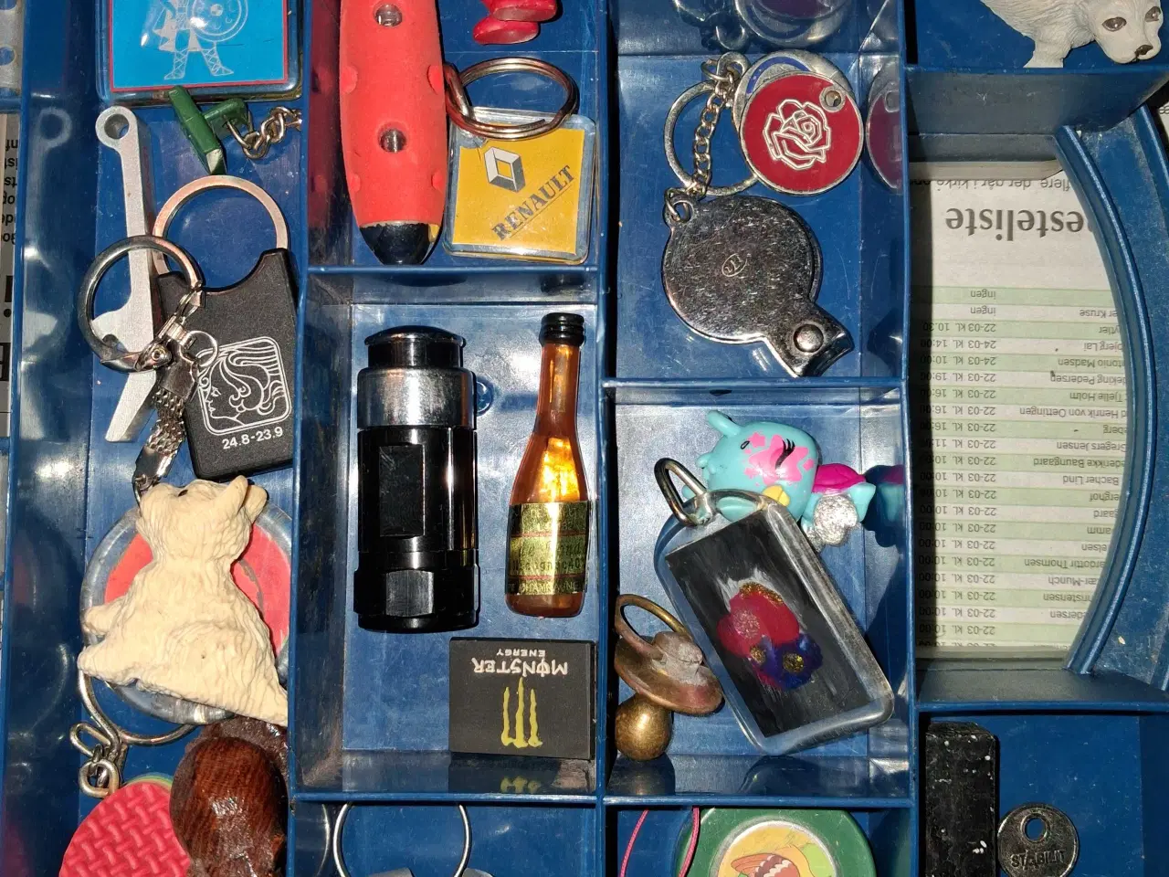 Billede 2 - Nøglering samling, med ophæng