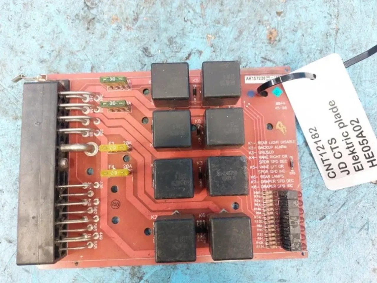 Billede 9 - John Deere CTS Kredsløbsplade AH157236