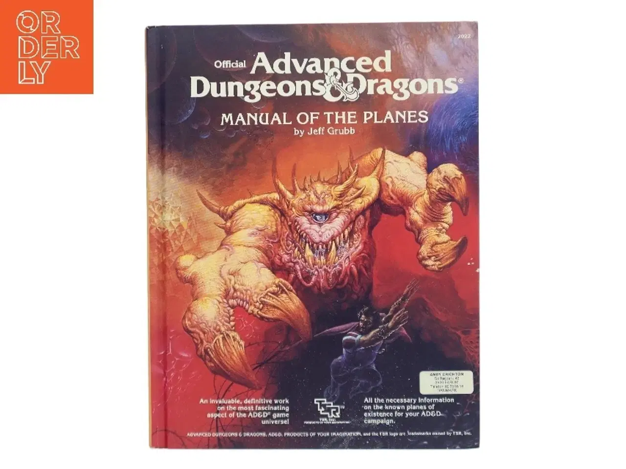 Billede 1 - AD&D Manual of the Planes af Jeff Grubb (Bog)