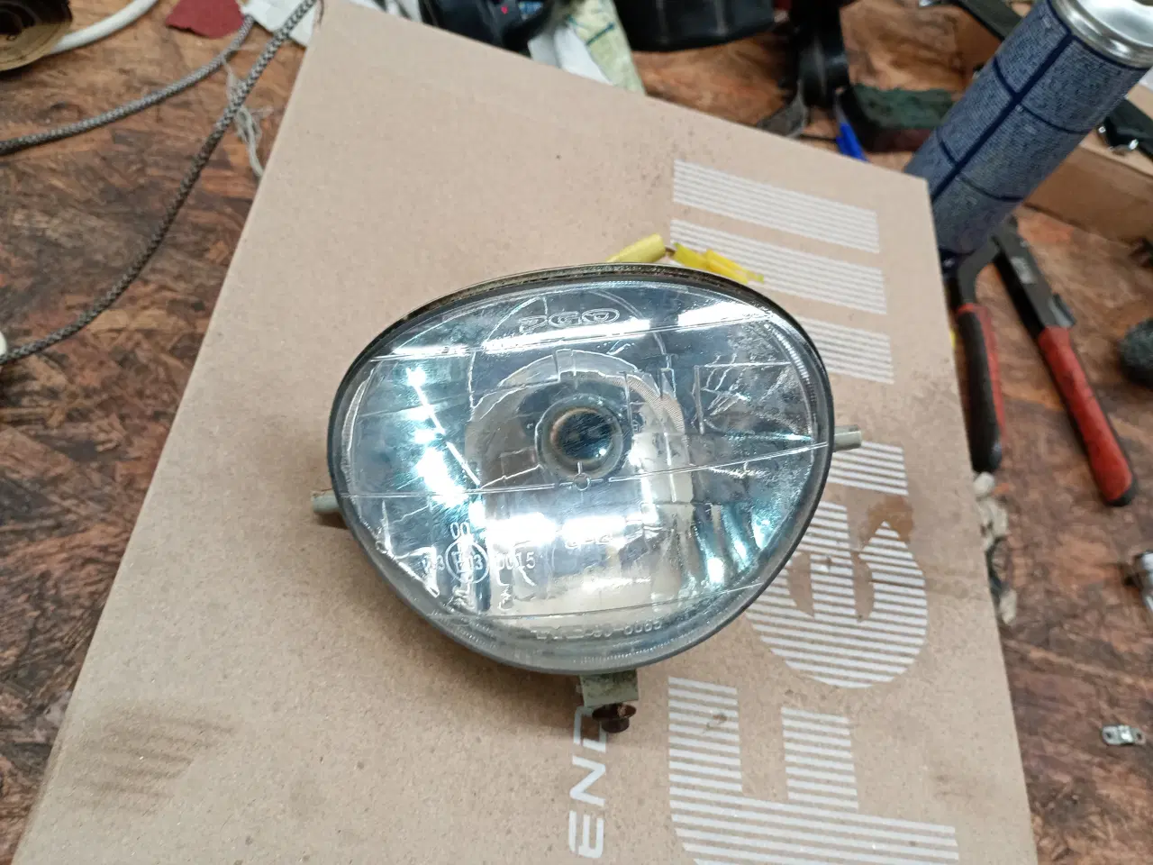 Billede 1 - Brugt Original forlygte til pgo new ligero