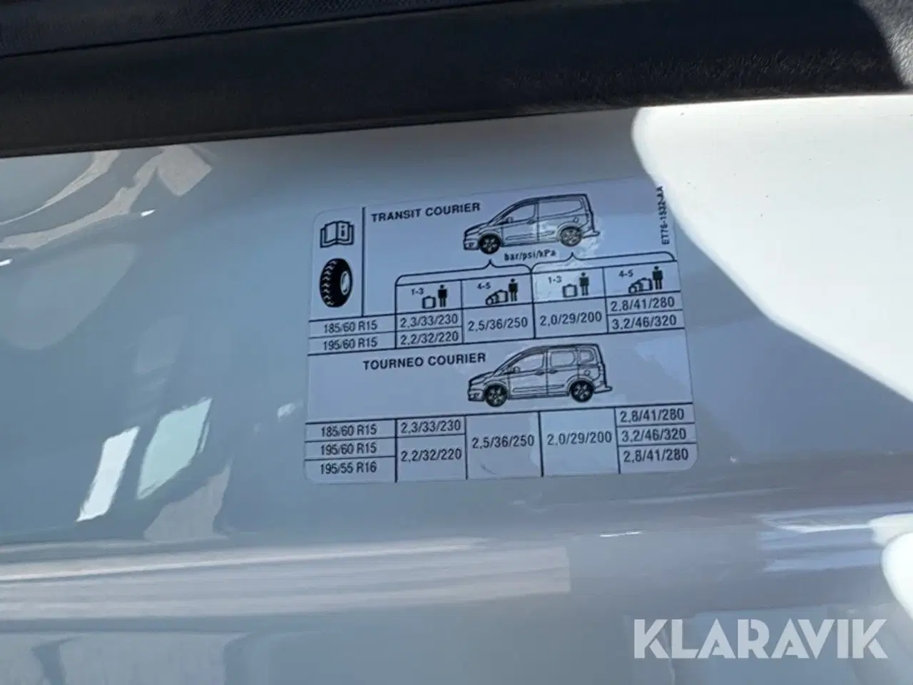 Billede 11 - Varebil Ford Transit Courier 1.5 TDCI (75 HK) Van