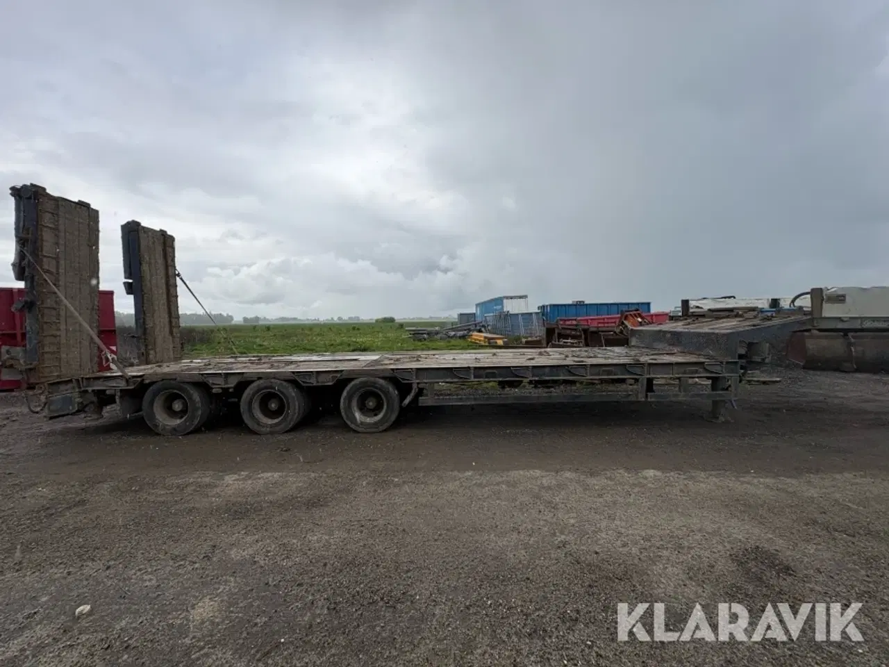 Billede 6 - Maskintrailer / lavlæsser Goldhofer STN-L 3-39/80 A