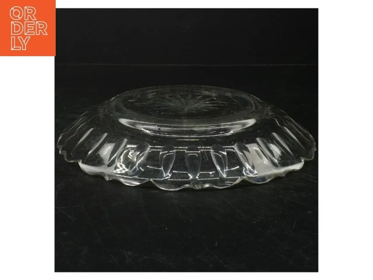Billede 2 - Glasfad (str. Ø. 26 cm)