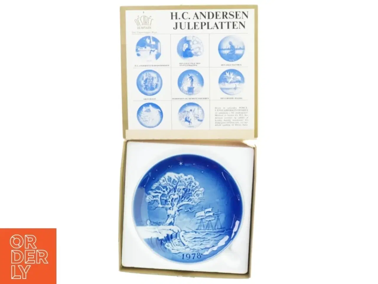 Billede 1 - H.C. Andersen juleplatten 1978 fra Desiree (str. 19 cm)