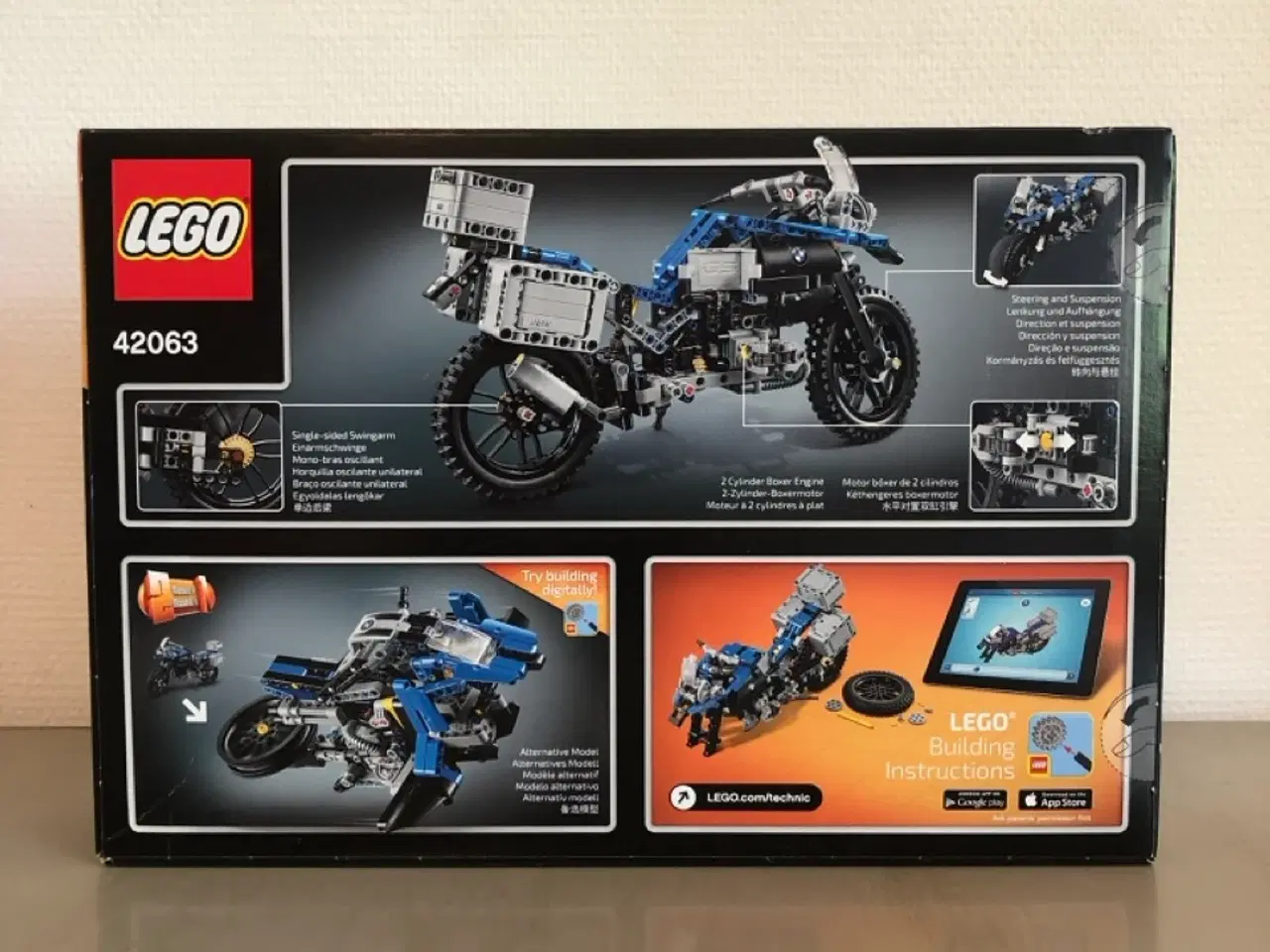 Billede 4 - LEGO Technic 42063 BMW R 1200 GS Adventure uåbnet