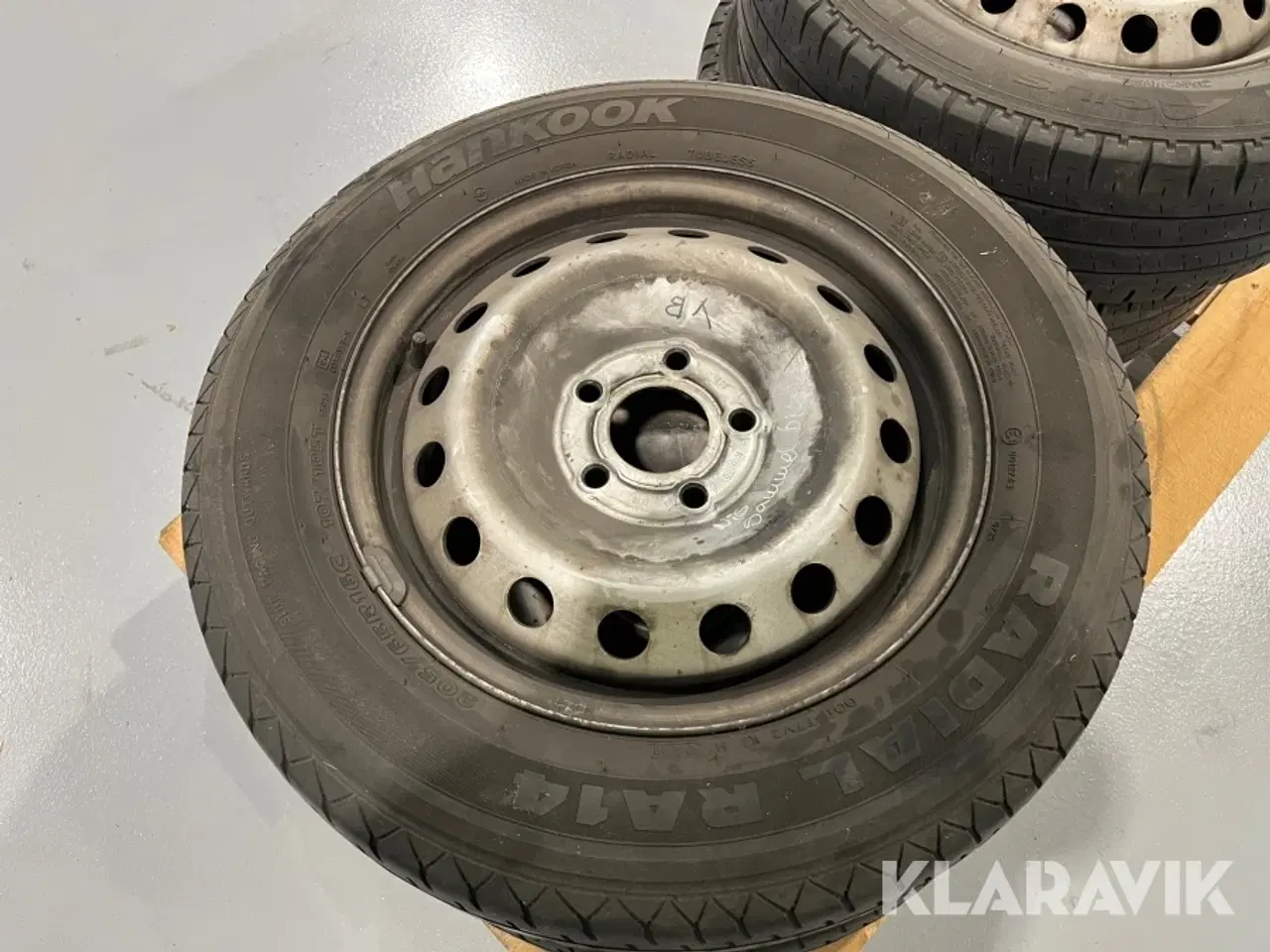 Billede 4 - Varevognshjul Michelin & Hankook 205/65R16 4 styk