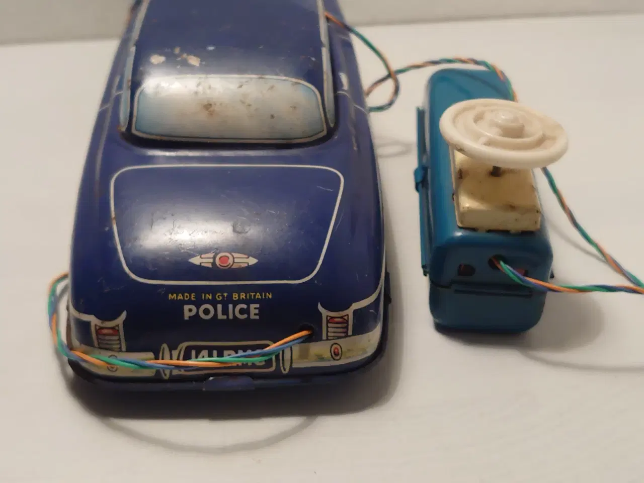 Billede 4 - Vintage fjernbetjent politibil. Britain. 1940´erne