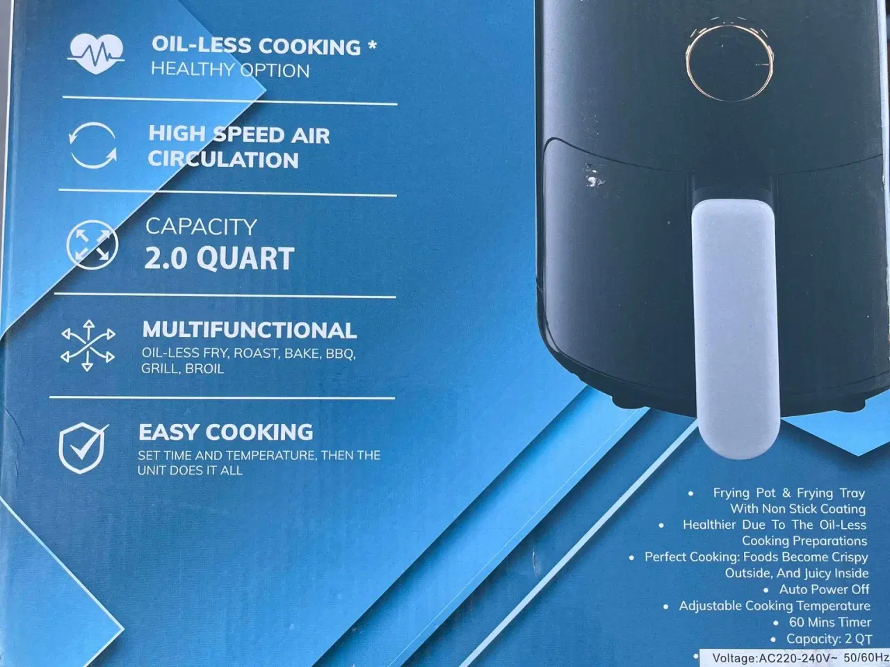 Billede 2 - Ny Airfryer 2.0 liter