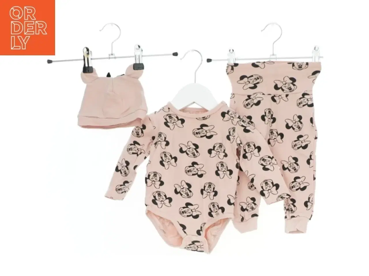 Billede 1 - Babysæt med Minnie Mouse-print fra Disney (str. 68)