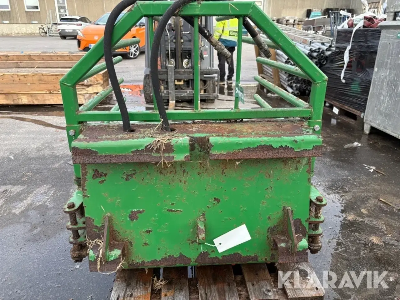 Billede 6 - Lot: halmopsamler og halmrive Aalborg maskinfabrik Opsamler og HRS 13 2 maskiner
