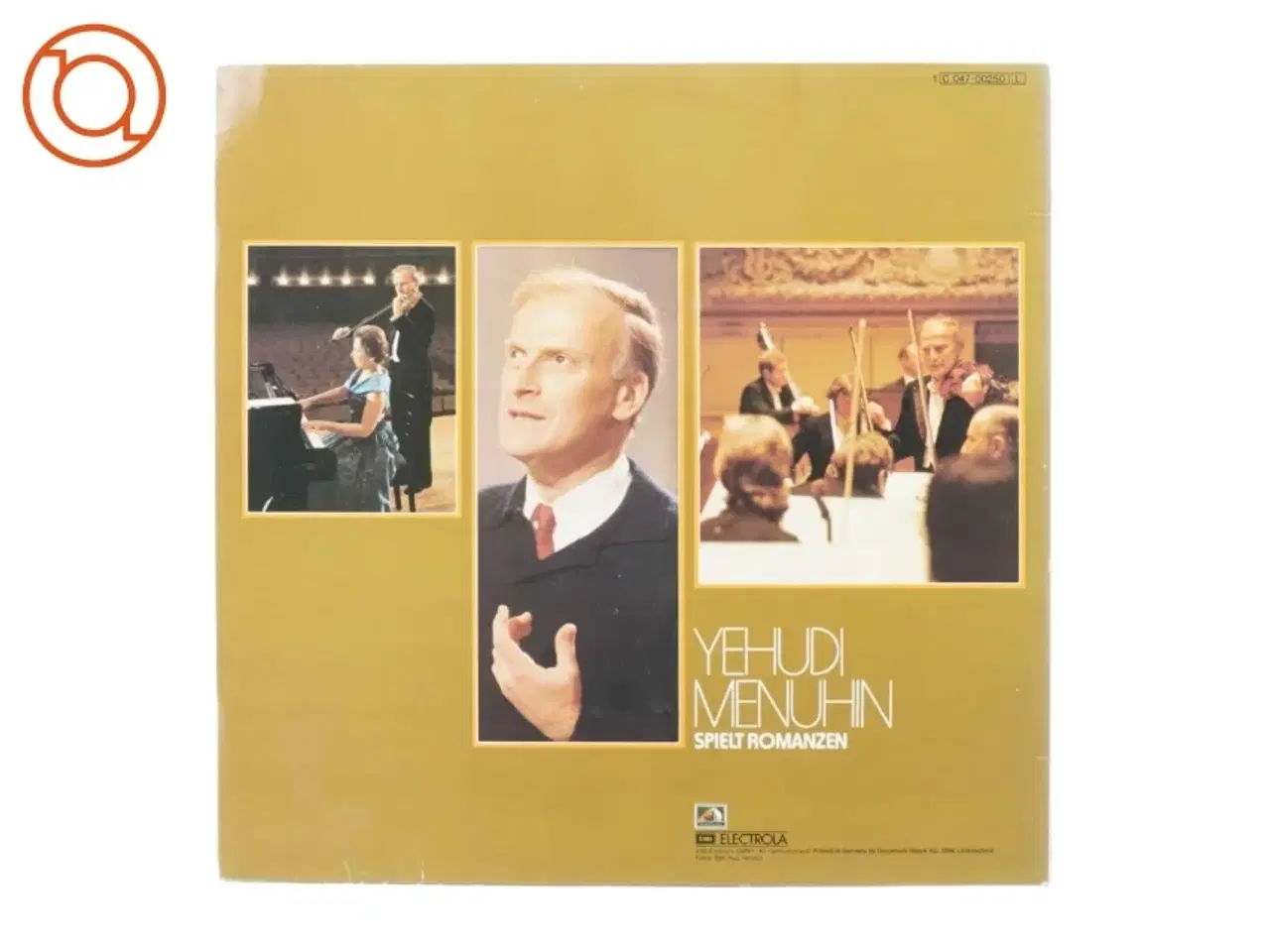 Billede 3 - Yehudi Menuhin, spielt er omanzen fra Emi (str. 30 cm)