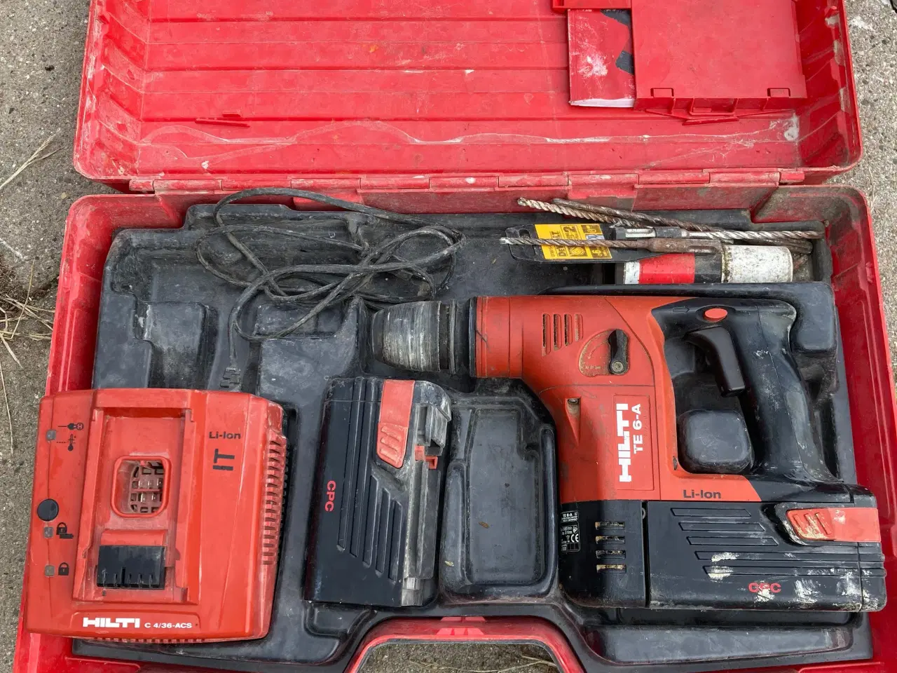 Billede 1 - TE 6-A Hilti batteri-borehammer