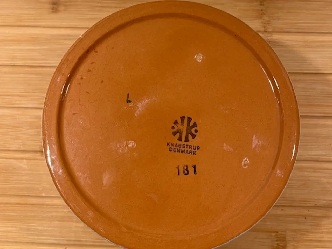 Billede 6 - Smuk Vintage Knabstrup Margarine-krukke m/krakelé