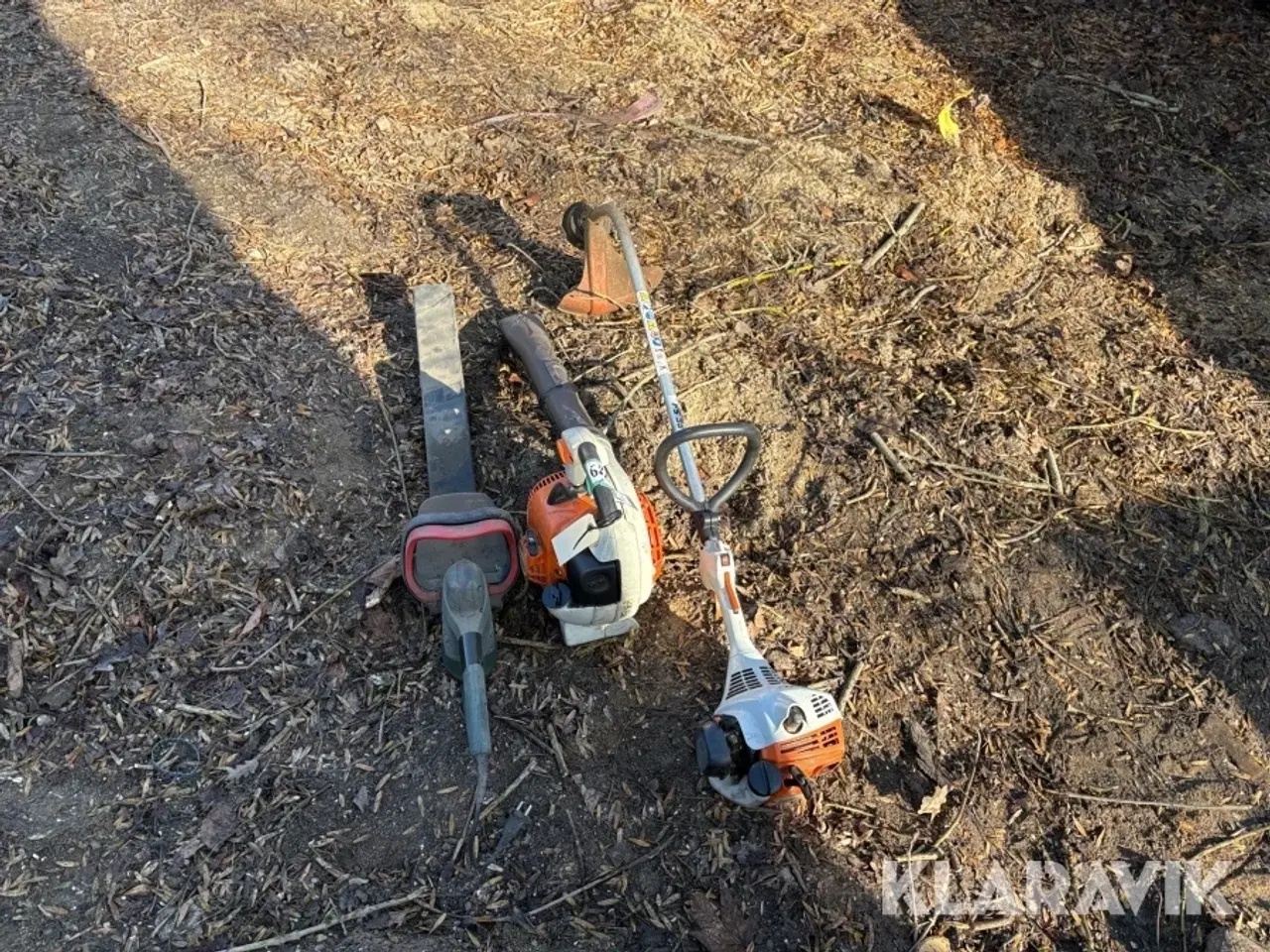 Billede 10 - Løvblæser, hækkeklipper og græstrimmer STIHL, metabo