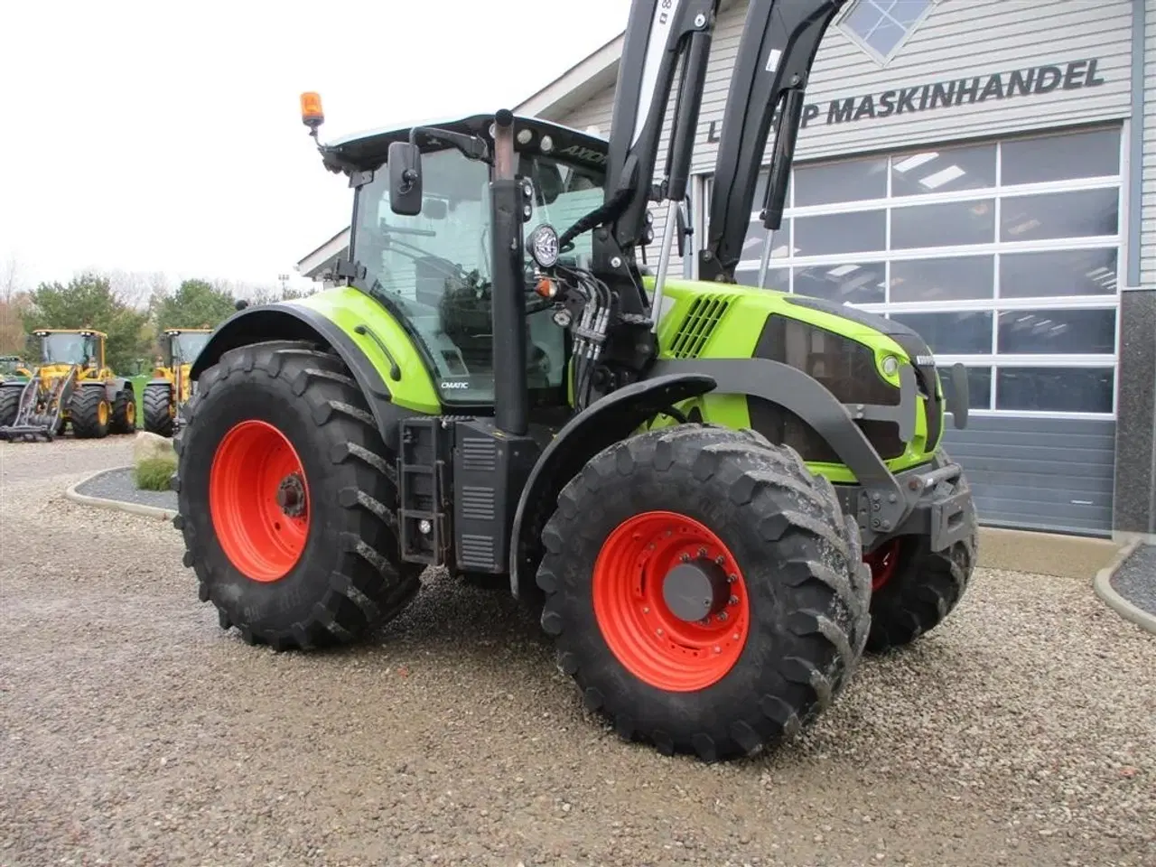 Billede 17 - CLAAS AXION 830 CMATIC Med frontlæsser