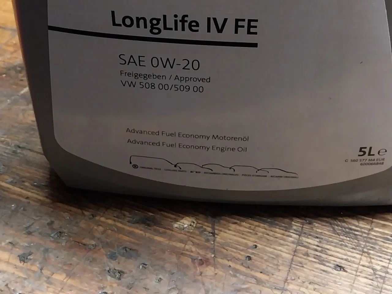 Billede 1 - 5 L longlift olie+1 Liter