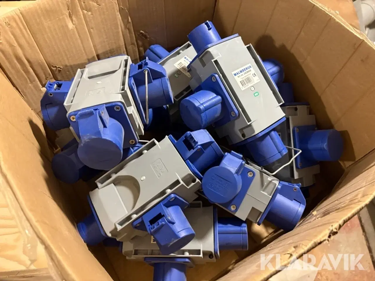 Billede 2 - CEE split 230V Malmberg 9 styks