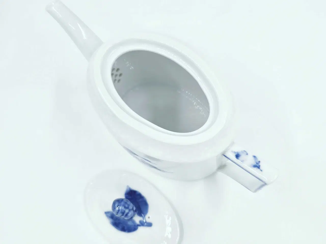 Billede 14 - Blå Blomst Flettet Tekande