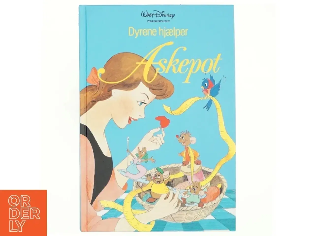 Billede 1 - Dyrene hjælper Askepot (bog) fra Disney