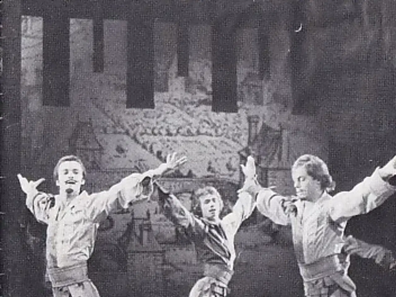 Billede 1 - De tre Musketerer - Ballet  1977 - Det Kongelige Teater - Program A5 - Bullet !