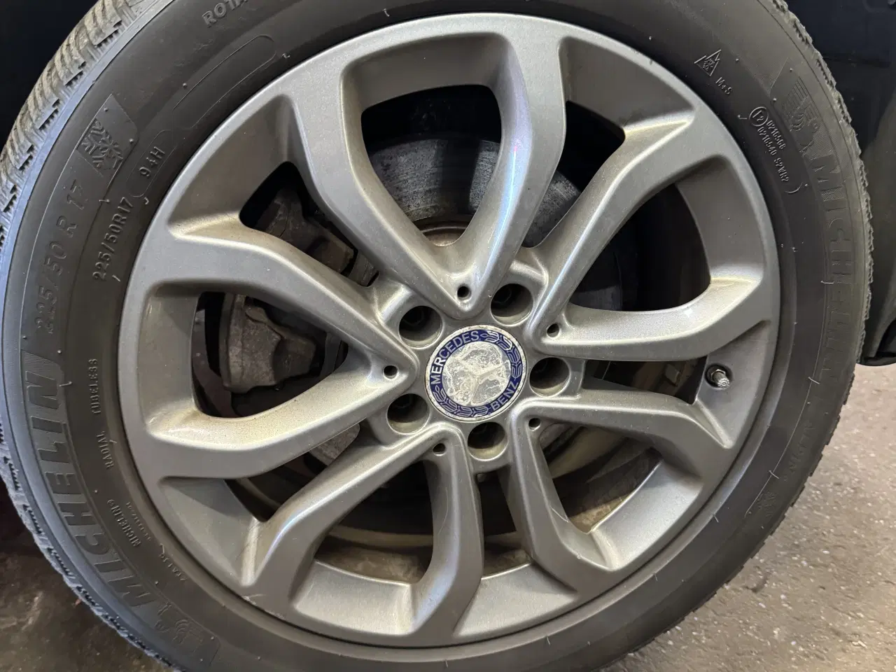 Billede 4 - Original Mercedes Alufælge 