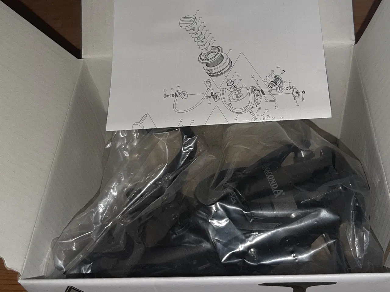 Billede 7 - Hjul Baitrunner, 2 bidmelder, line clip m.m. nyt.