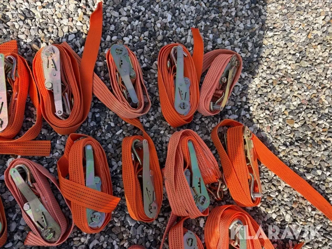 Billede 5 - Båndstrammere assorteret længder 5 tons 25 styk