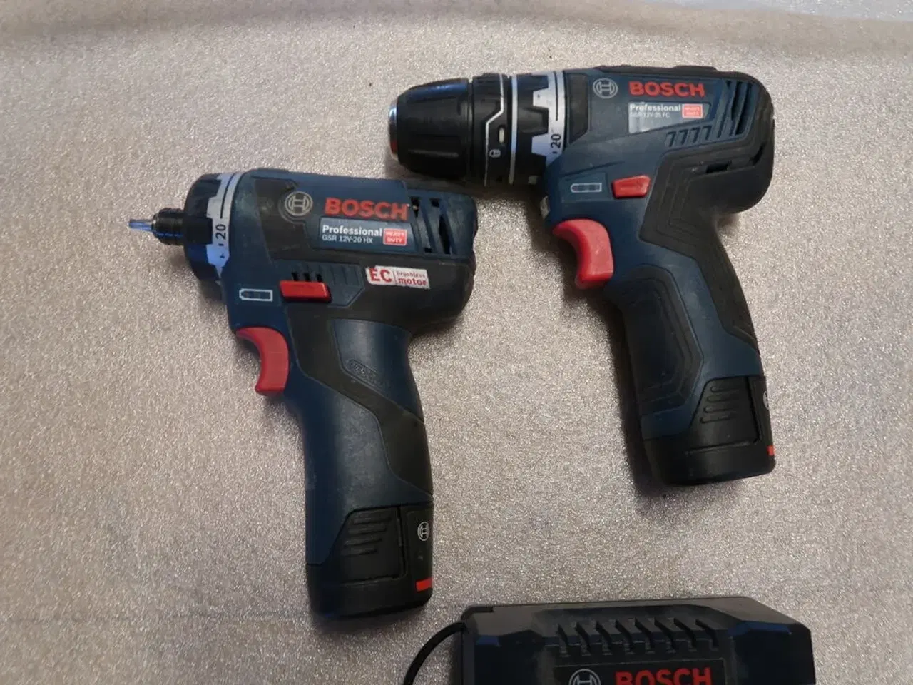Billede 2 - 2 stk. Akku boremaskiner, Bosch GSR 12V